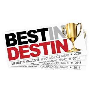 2020-2017 Best in Destin Alaqua voted Best in Destin 2017-2020