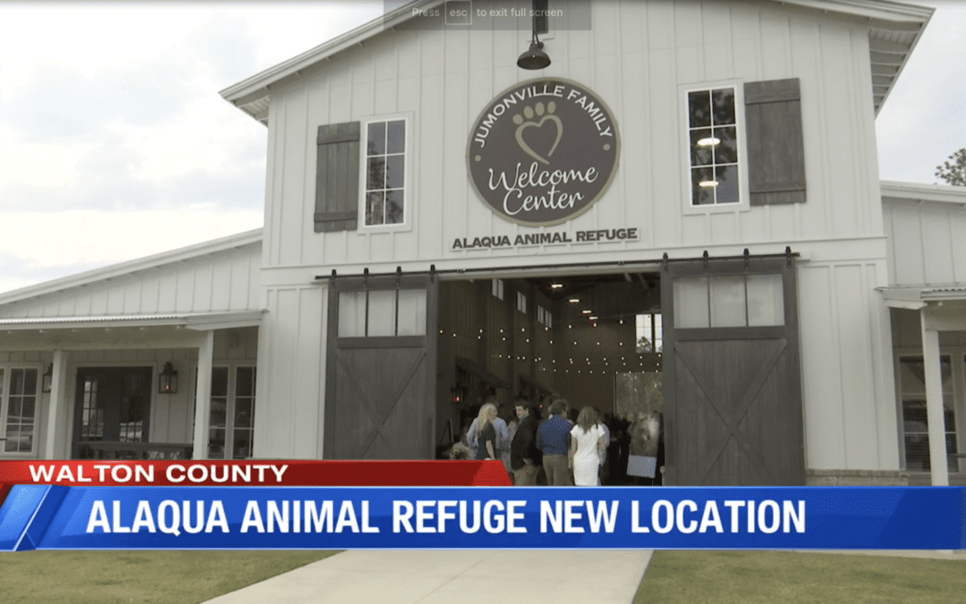 Donors Tour New Alaqua Animal Refuge Location