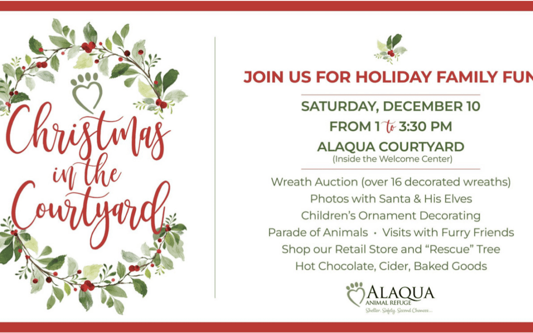 Alaqua Hosts ‘Christmas in the Courtyard’ in Freeport